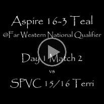 FWD1M2vsSPVCTerri Day 1 Match 2 vs SPVC 15/16 Terri